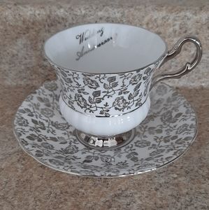 Vintage Cup and Saucer Set